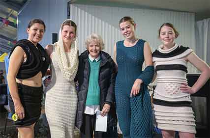                 Slinky woollen dress steals limelight in Henty fashion awards 
